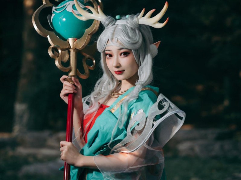 桃墨公子cosplay遇见神鹿|黑执事蓝猫41p