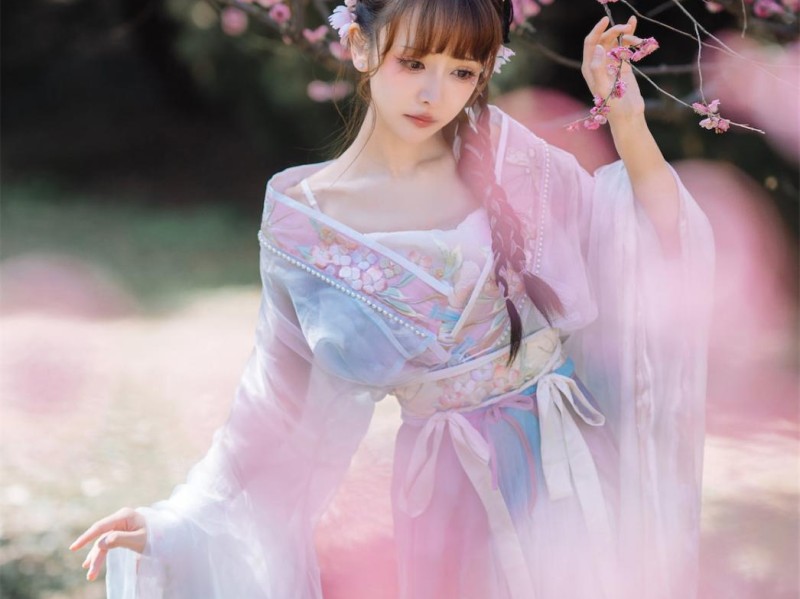 紫氯氯520无尽夏樱花梅花少女72p