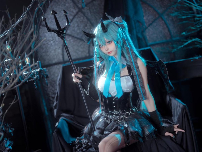艾西Aiwest初音小恶魔26p
