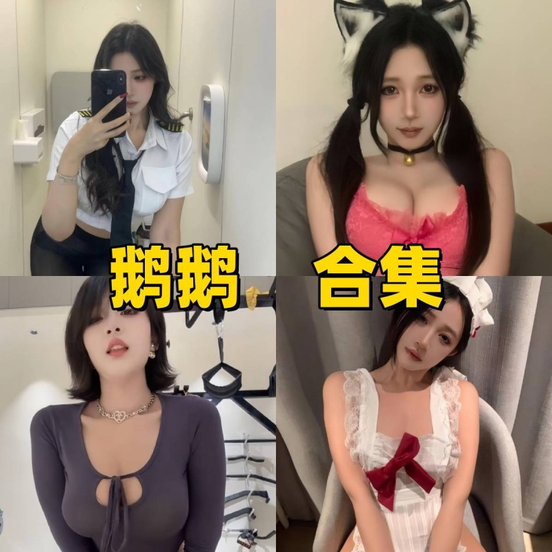 鹅鹅作品合集下载：制服飞行员、猫耳萌娘与紧身上衣风三套魅力放送
