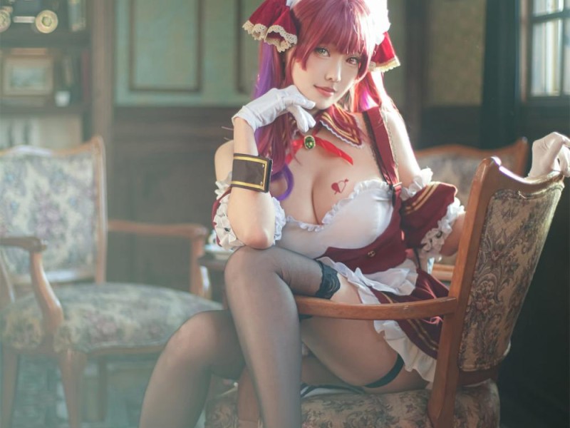 ElyEE子宝钟玛琳女仆29p